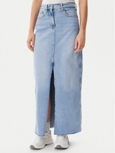 Tommy Jeans Spódnica jeansowa Claire DW0DW20581 Niebieski Regular Fit