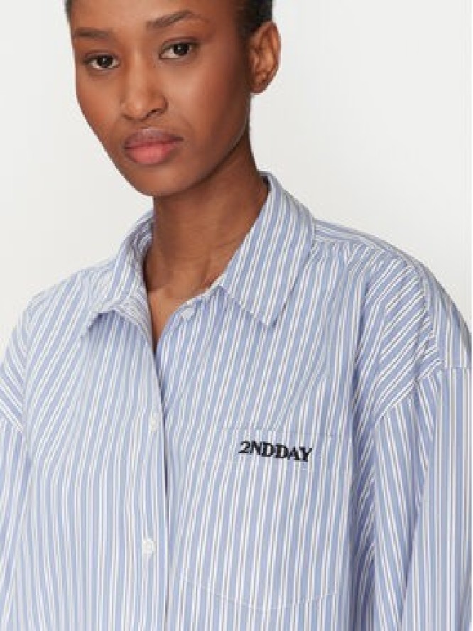 2NDDAY Koszula 2251131215 Niebieski Regular Fit