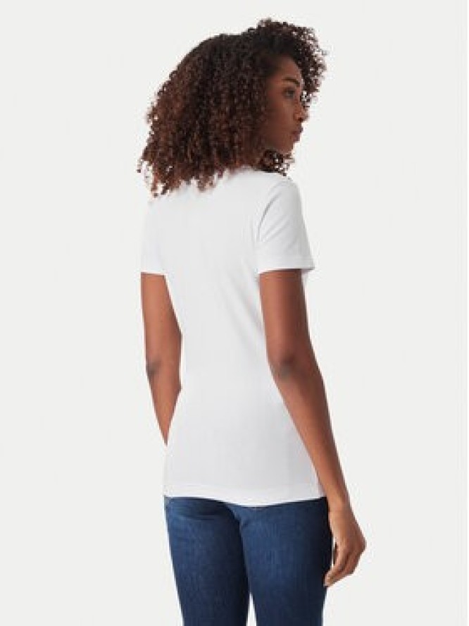 Guess T-Shirt W6YI25 K4344 Biały Slim Fit