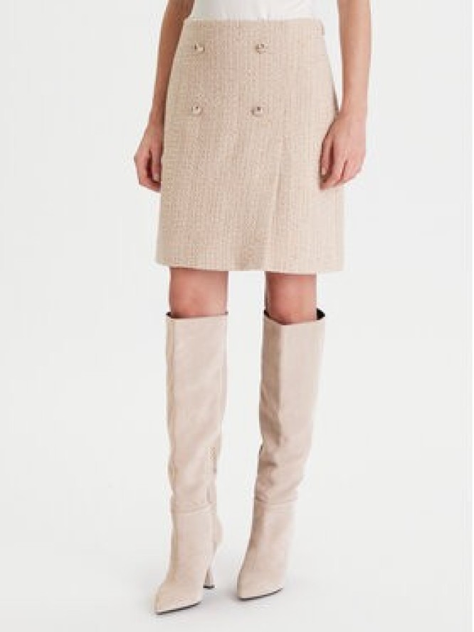 JOOP! Spódnica mini 58 253S58Saida 30047955 Beżowy Regular Fit