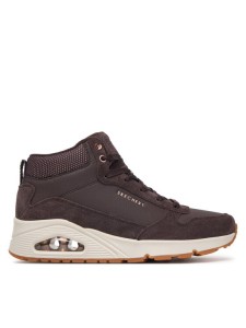 Skechers Sneakersy Uno - Stacre Shine 177181/CHOC Brązowy