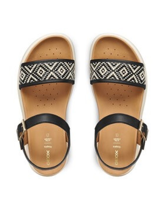 Geox Sandały D Xand 2.1S D65SZC 09B11 C9999 Czarny