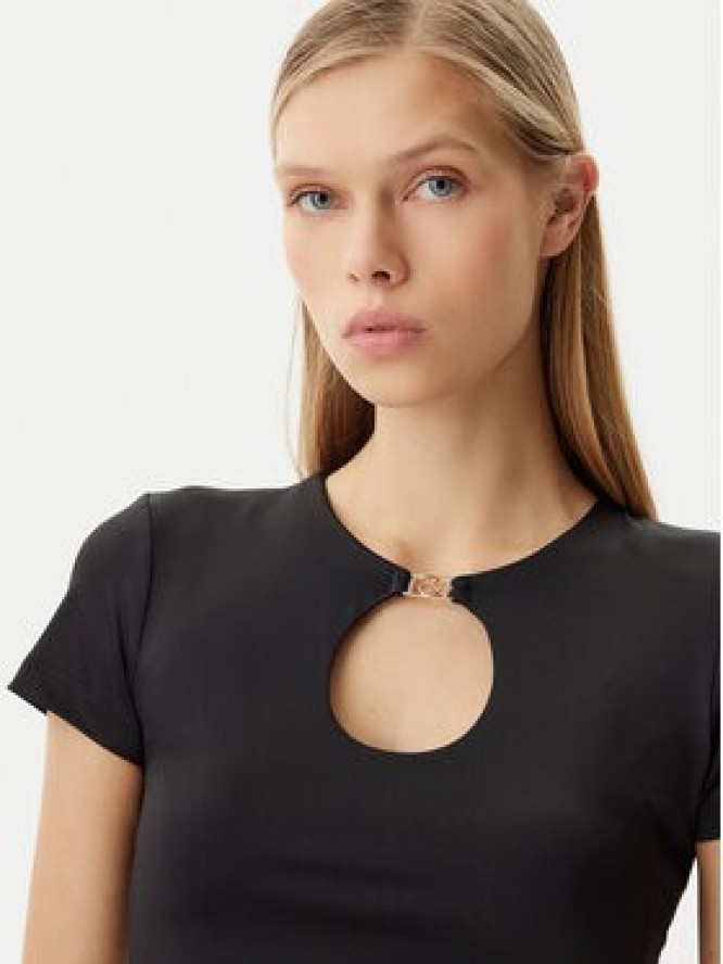 Rinascimento Bluzka CFC0122547003 Czarny Regular Fit