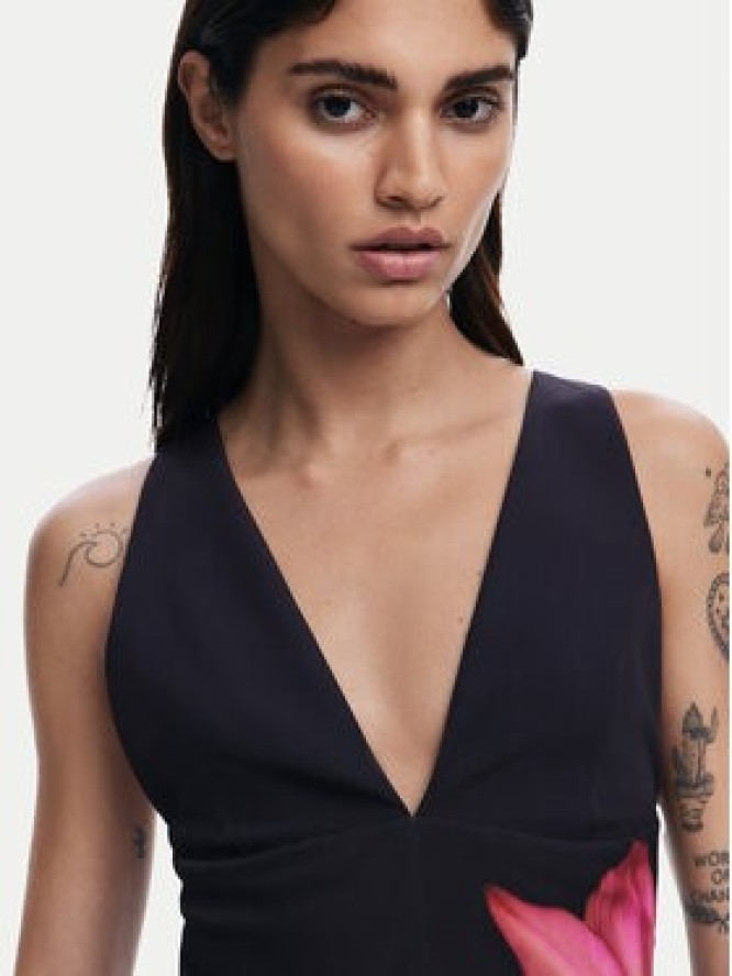 Desigual Bluzka 25SWBW09 Czarny Regular Fit