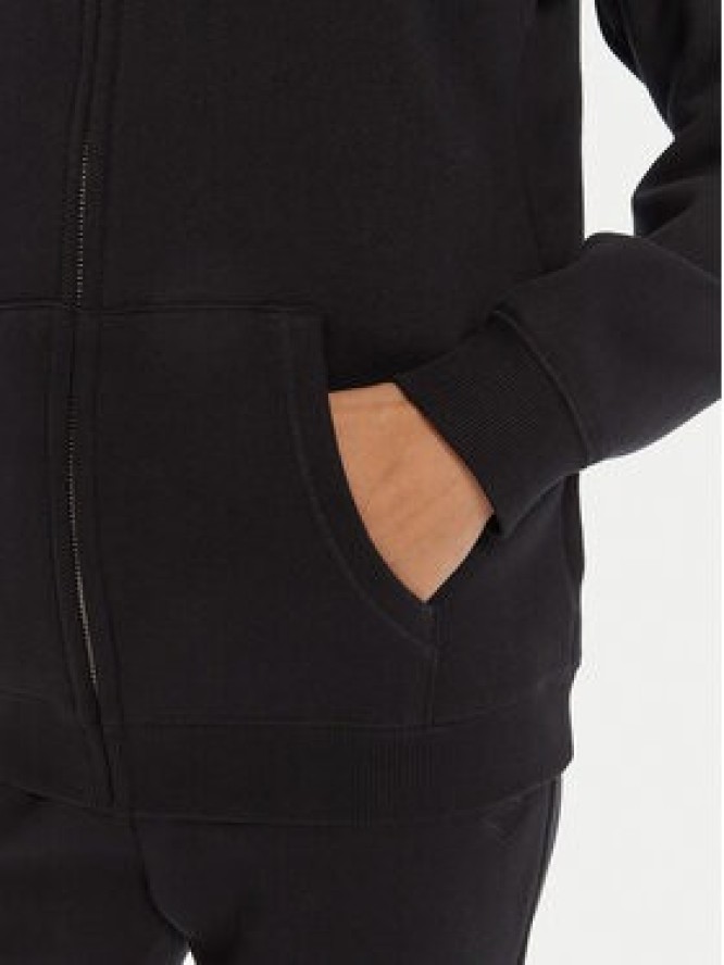 Roxy Bluza Surf Stoked Zipped Brushed ERJFT05022 Czarny Regular Fit