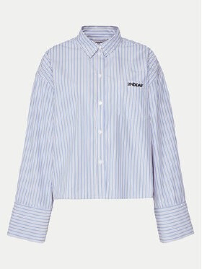 2NDDAY Koszula 2251131215 Niebieski Regular Fit