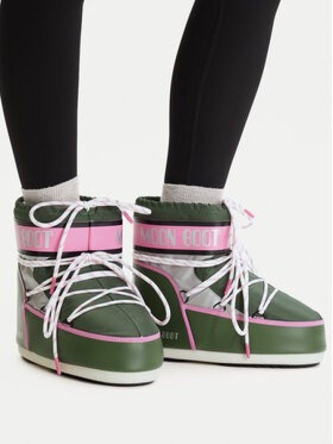 Moon Boot Śniegowce Mb Icon Low Space Racing 80D1409650 Szary