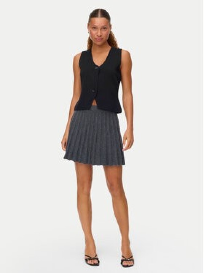 Vero Moda Spódnica plisowana Marina 10331534 Szary Regular Fit