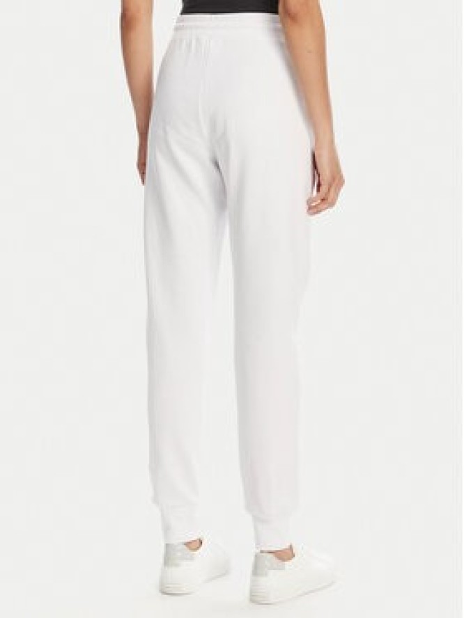 Versace Jeans Couture Spodnie dresowe 78HAAT06 Biały Regular Fit