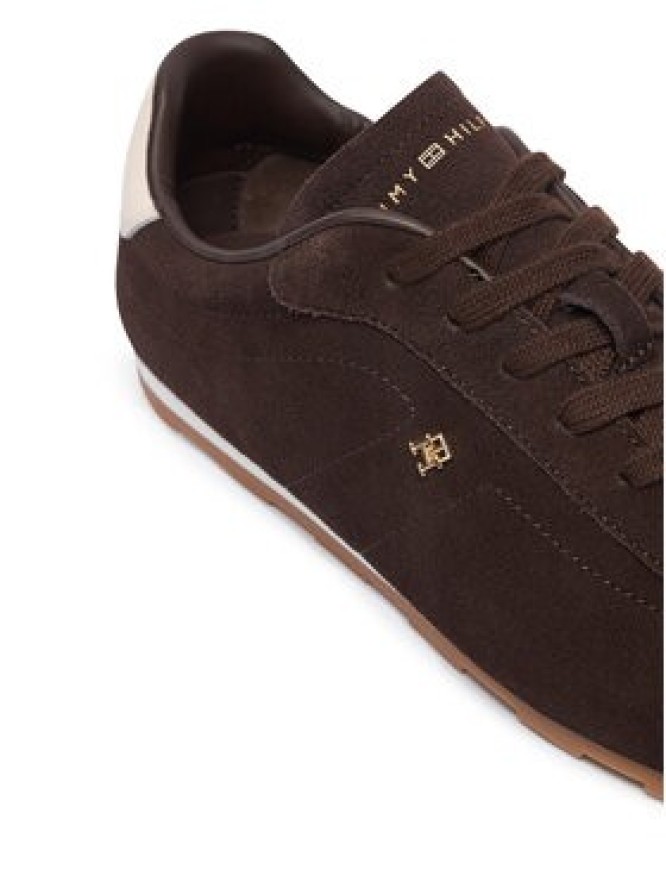 Tommy Hilfiger Sneakersy Bella Low Runner FW0FW09189 Brązowy