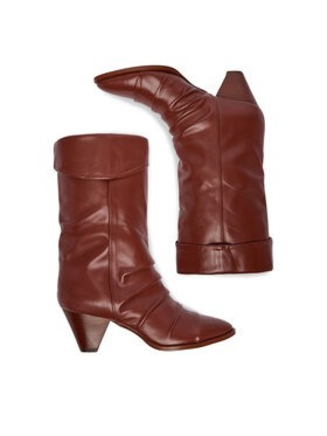 Badura Botki EO-APRIL-25FW218-1 Brązowy