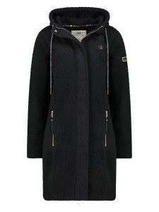 Geographical Norway Płaszcz polarowy "Tartine" w kolorze czarnym rozmiar: S