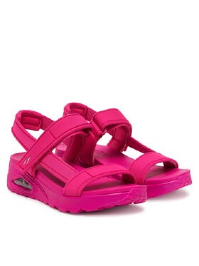 Skechers Sandały Uno-Fun Stand 119814/HTPK Różowy