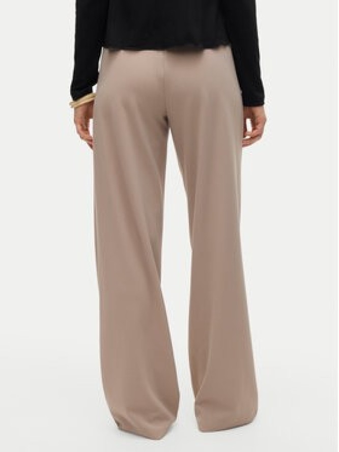 Vero Moda Spodnie materiałowe Berlin 10318454 Beżowy Wide Leg