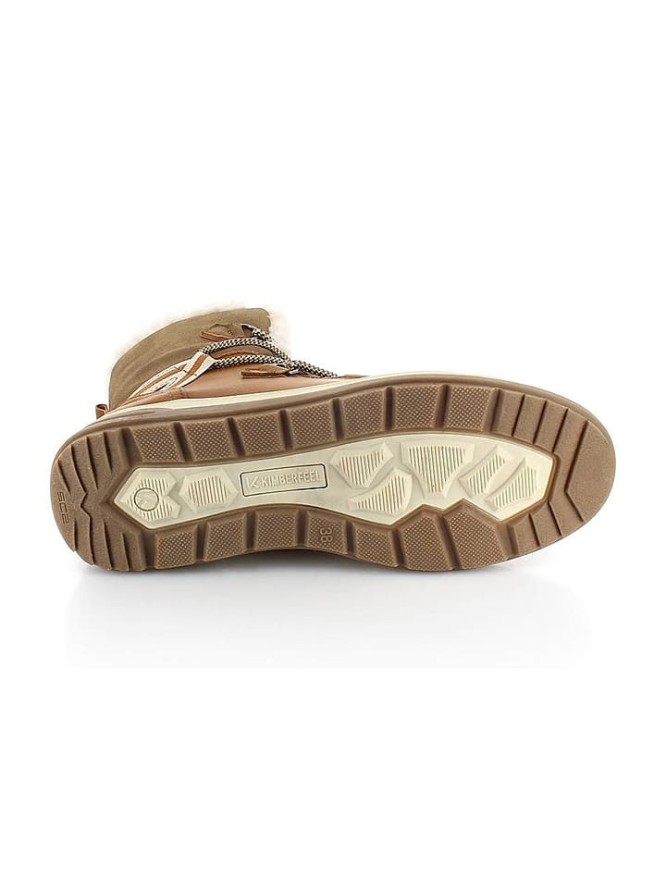 Kimberfeel Botki zimowe "Abigail" w kolorze brązowym rozmiar: 36