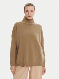 Weekend Max Mara Golf Borgia 2525366112 Beżowy Relaxed Fit