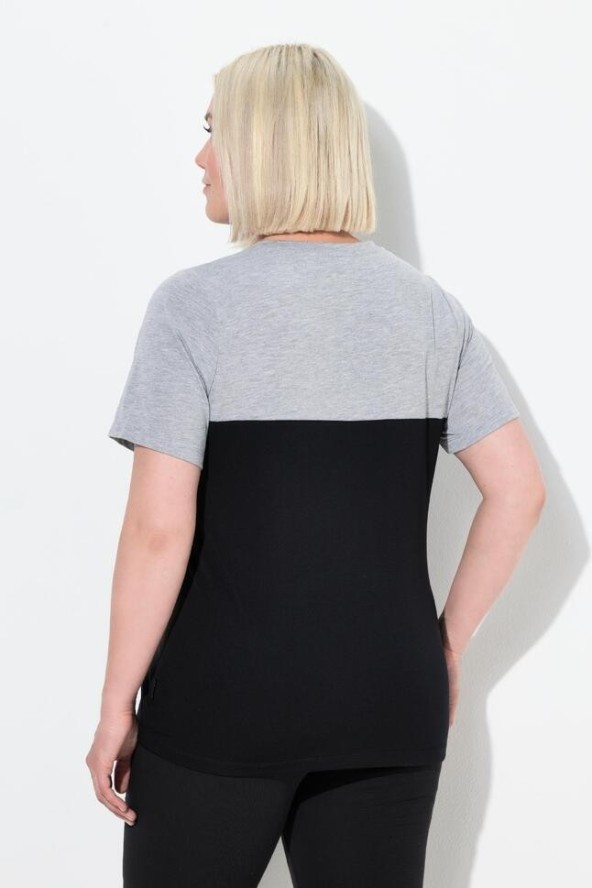 Damskie Koszulka funkcyjna antybakteryjna okrągły dekolt rękaw 1/2