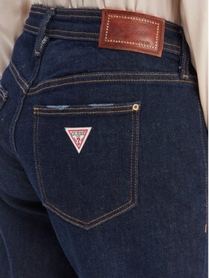 Guess Jeansy W6RA3F D6881 Granatowy Regular Fit