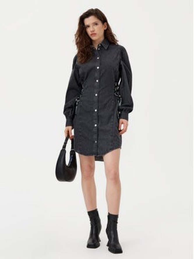 Karl Lagerfeld Jeans Sukienka jeansowa A1W13004 Czarny Regular Fit