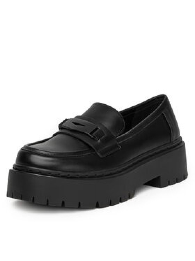 DeeZee Loafersy 13123D-3 Czarny