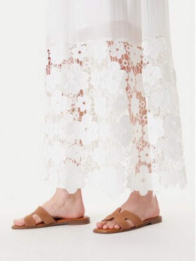 YAS Sukienka letnia Twigsy 26037703 Biały Relaxed Fit