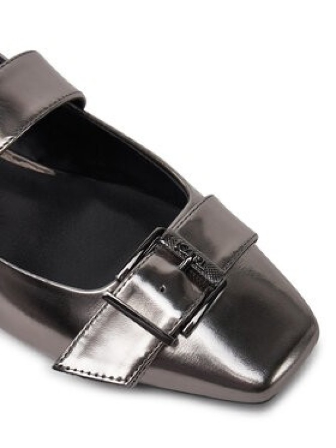 KARL LAGERFELD Sandały Konnie KL40186A Srebrny