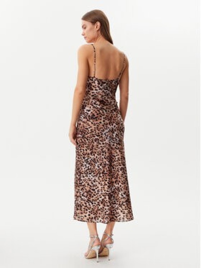 Guess Sukienka codzienna W5GK85 WH9C2 Brązowy Regular Fit