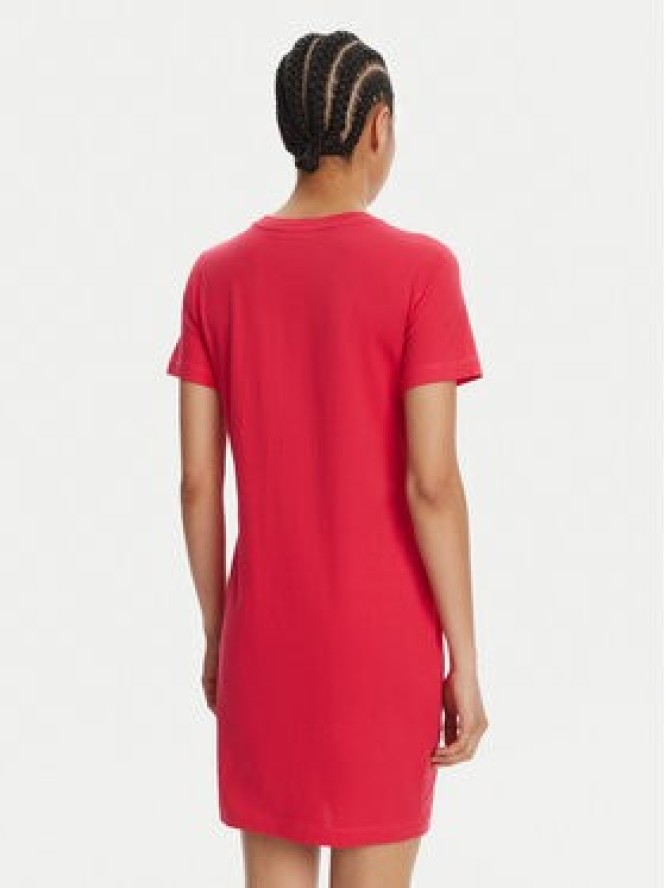 Just Cavalli Sukienka codzienna 78PAOE15 Różowy Regular Fit