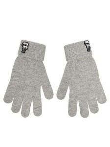 KARL LAGERFELD Rękawiczki Damskie 236W3608 Szary
