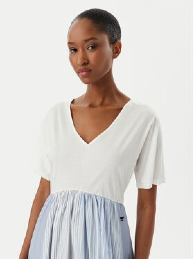 Weekend Max Mara Sukienka codzienna Brozno 2515621082 Biały Relaxed Fit