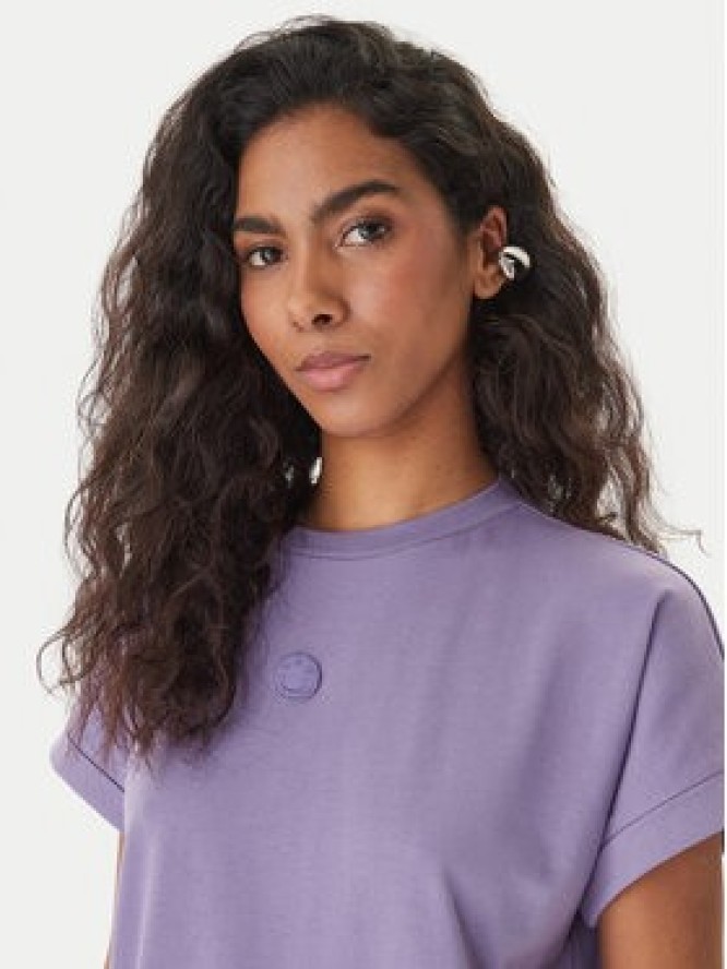 HUGO Sukienka codzienna Nalle_B 50540389 Fioletowy Regular Fit
