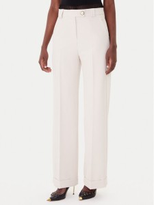 Maryley Spodnie materiałowe 25IB563/43LA Beżowy Regular Fit