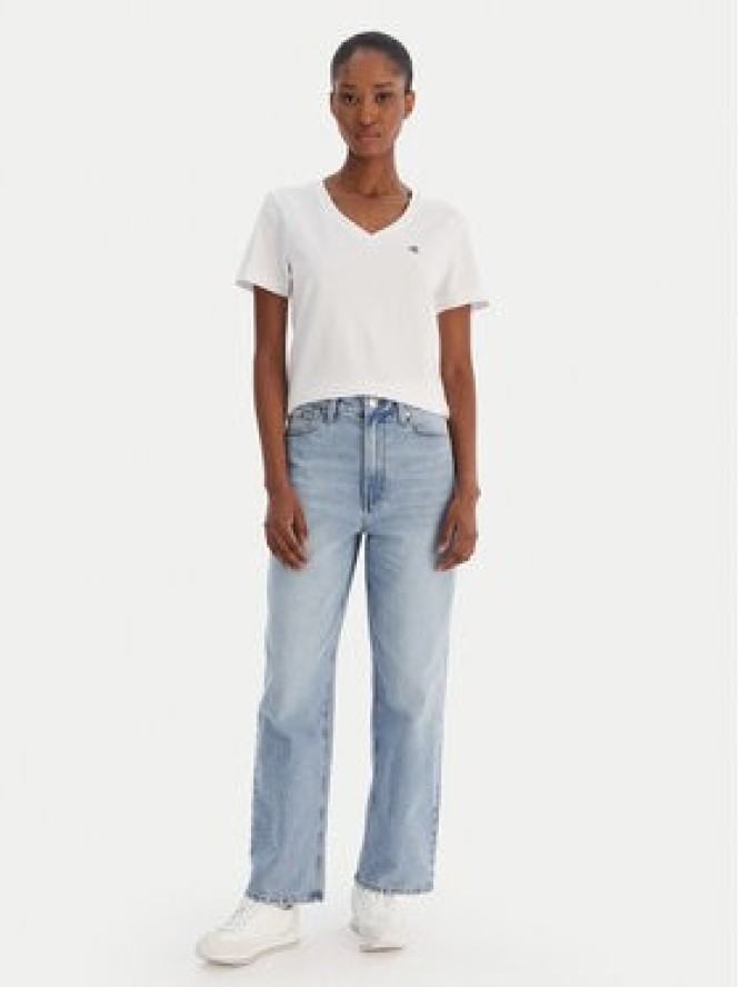 Calvin Klein Jeans T-Shirt Ss Monogram Vnk LV047B205G Biały Regular Fit