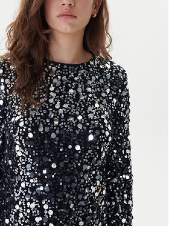 ONLY Sukienka koktajlowa Anika 15358384 Czarny Loose Fit