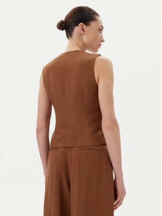 Herskind Kamizelka 5505840 Brązowy Regular Fit