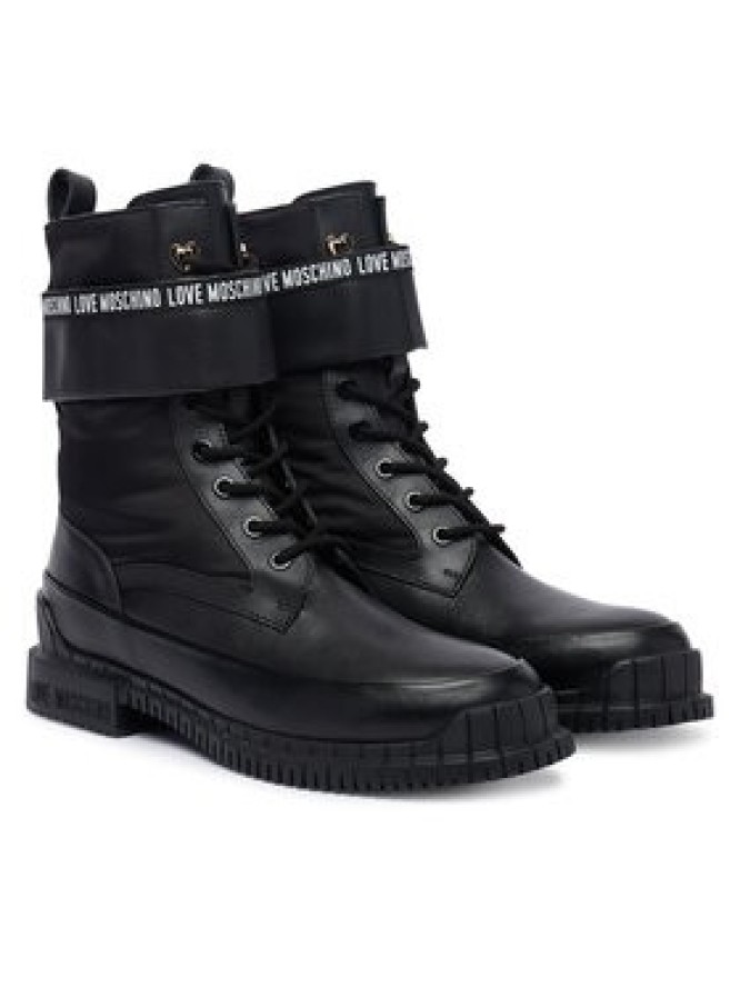 LOVE MOSCHINO Trzewiki JA24053G1PIN100A Czarny