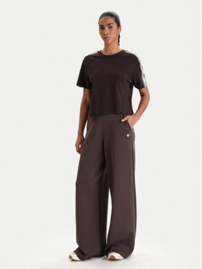 Guess T-Shirt V3RI08 I3Z14 Brązowy Regular Fit