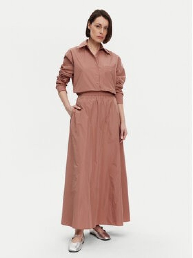 MAX&Co. Spódnica midi Matrigna 2516101074200 Różowy Relaxed Fit