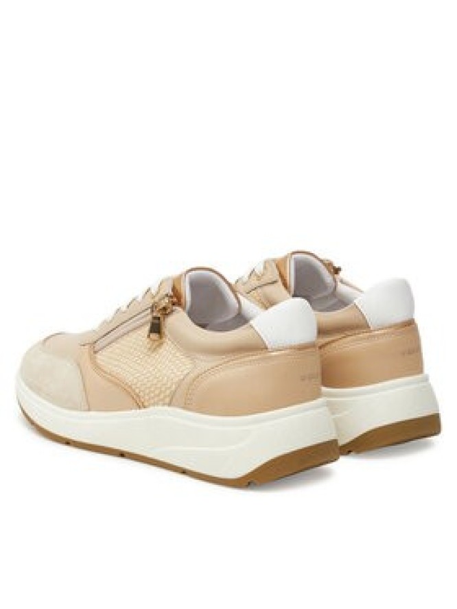 Geox Sneakersy D Cristael D45MXE 085QD C6738 Beżowy