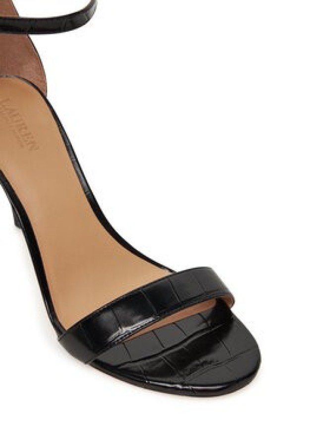LAUREN RALPH LAUREN Sandały Allie 802974367006 Czarny