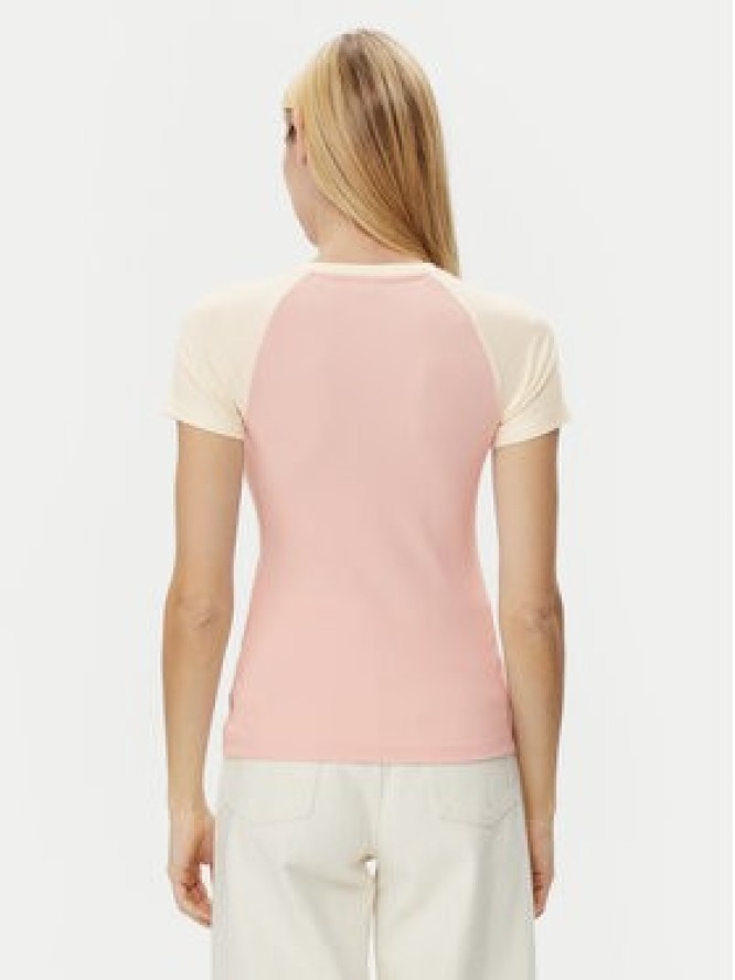 Guess Jeans T-Shirt W5GP61 KA0H1 Różowy Regular Fit