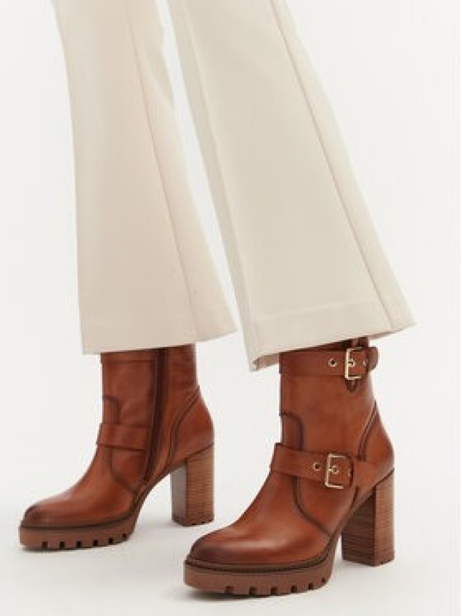 Pikolinos Botki W1J-8791 Brązowy