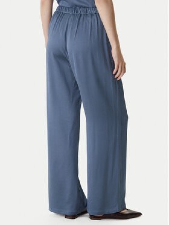 Marella Spodnie materiałowe Robinia2 2615131281 Granatowy Straight Fit