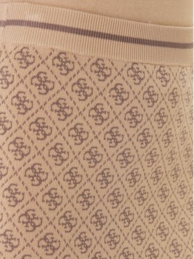 Guess Spódnica ołówkowa W4BD53 Z37K0 Beżowy Regular Fit