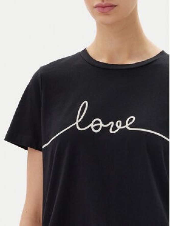 Vero Moda T-Shirt Kami 10332587 Czarny Relaxed Fit