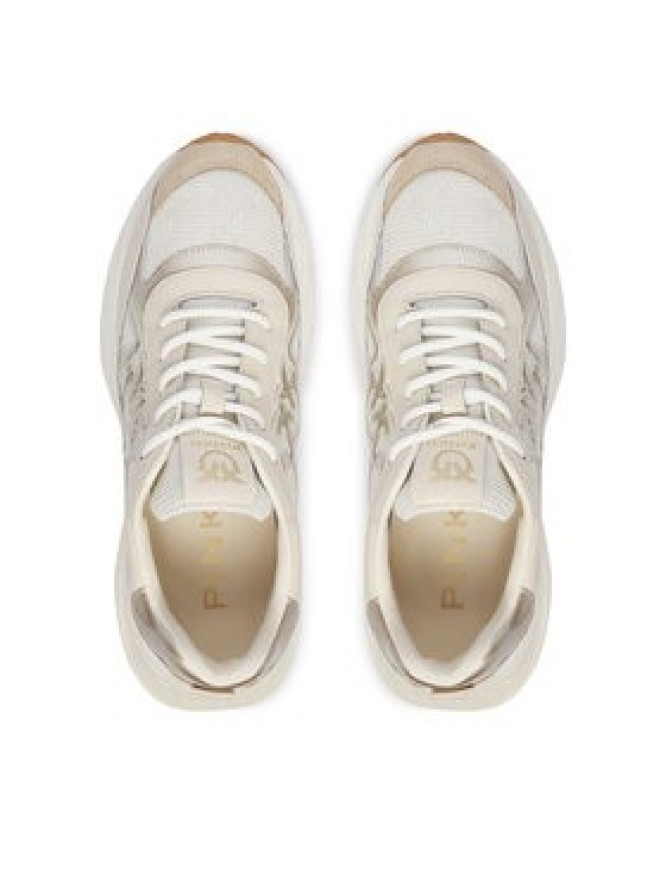 PINKO Sneakersy Ariel 33 SS0135P020 Kremowy
