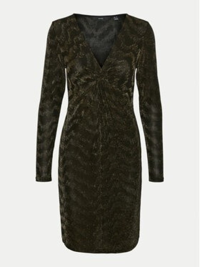 Vero Moda Sukienka koktajlowa Lucy 10316745 Brązowy Slim Fit