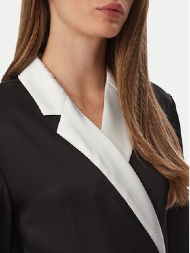 KARL LAGERFELD Bluzka B4W11016 Czarny Regular Fit