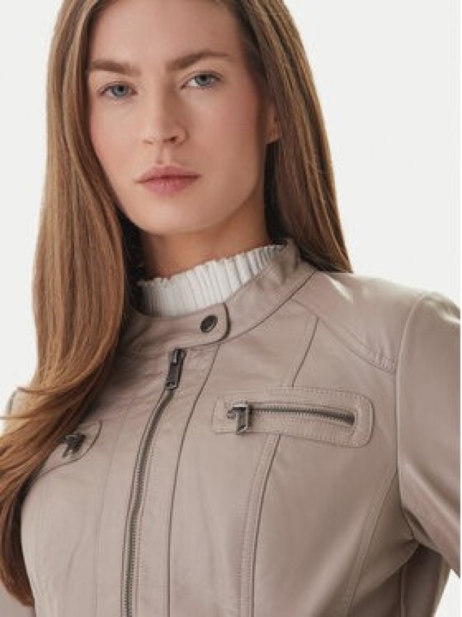 ONLY Kurtka z imitacji skóry Bandit 15081400 Beżowy Regular Fit