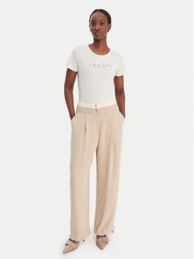 Liu Jo Sport T-Shirt TA6056 JS923 Écru Regular Fit